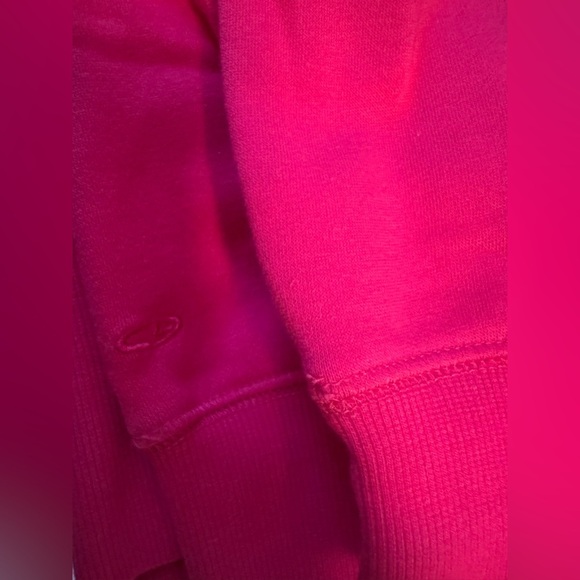 Champion Womens M Long Sleeve Full Zip Up Athletic Hoodie Jacket Pink(a2 - Picture 7 of 14